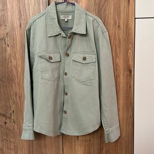 Love Tree Green Denim Jacket